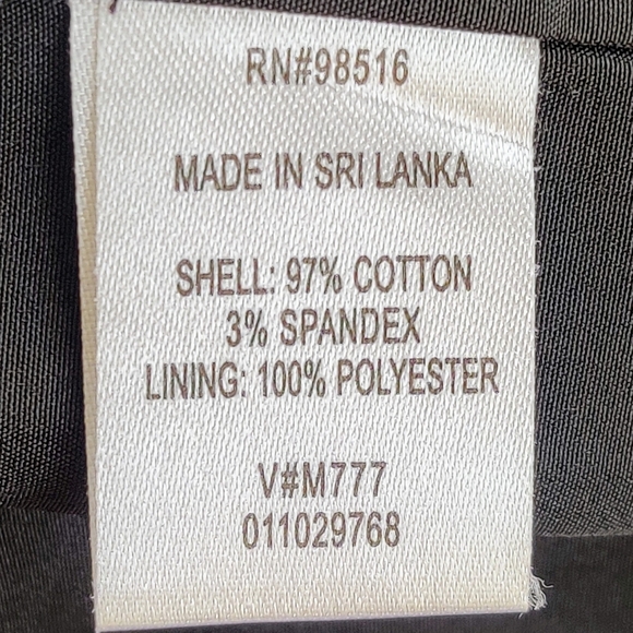 COLDWATER CREEK Blazer 10 Blue Paisley Open Front Lined Jacket - Picture 9 of 11